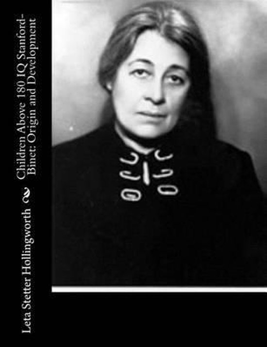 Children Above 180 IQ Stanford-Binet - cover