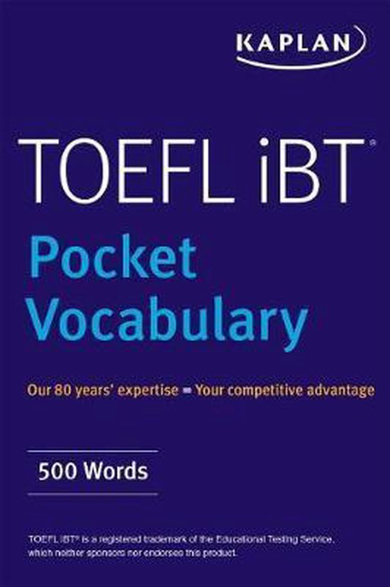 TOEFL Pocket Vocabulary 500 Words 600 Words  420 Idioms  Practice Questions Kaplan Toefl Pocket Vocabulary