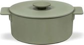 SURFACE POT ENAMEL CAST IRON CAMOGREEN D20 - 2L (inclusief receptenboekje)