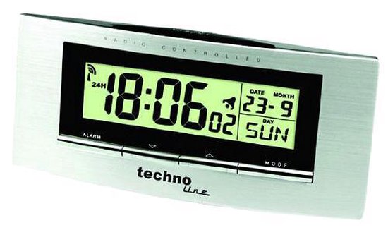 Technoline Radiogestuurde wekker WT 486 digitaal - kopen bij Technoline Radiogestuurde wekker WT 486 digitaal - kopen bij
