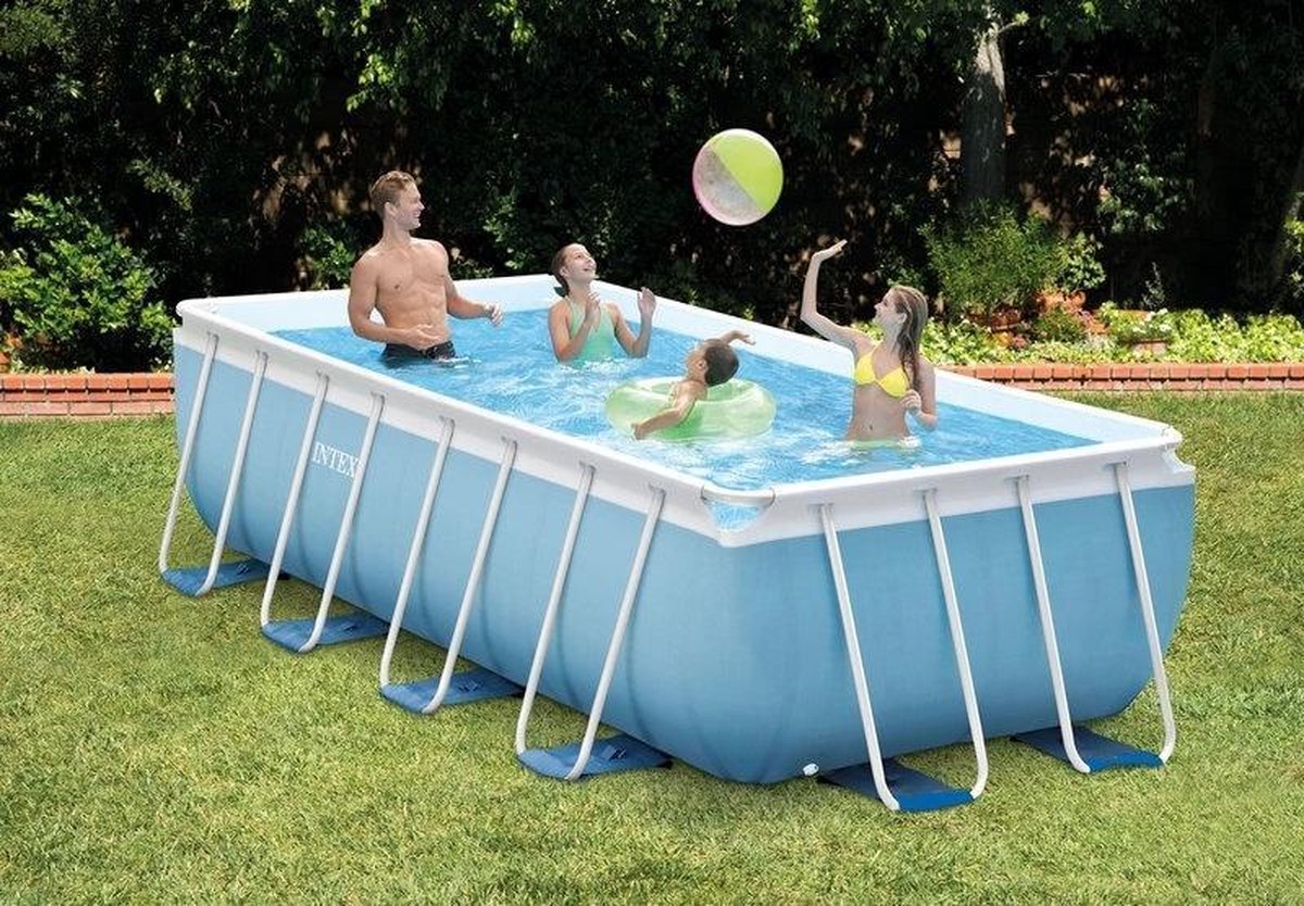 16FT X 8FT X 42IN PRISM FRAME RECTANGULAR POOL SET – foto 2