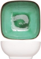 Cosy & Trendy Neo Emerald Schaal - Vierkant - 14 cm x 14 cm x 6 cm - Set-6