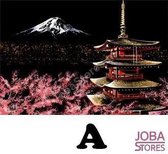 Kras Tekening "JobaStores®" Groot A (41x28cm) - Mount Fuji | Krastekening Berg China | Krastekeningen pakket | Scratch Art / Painting | Kraskaarten | Krasfolie
