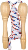 Toyrific Springtouw Hout 200 Cm Wit