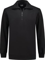 Workman Zipper Sweater Outfitters - 7706 zwart - Maat M