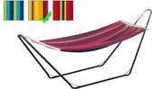 Lifetime Hangmat - Excl. Standaard - 1 persoons - 200 x 120 cm - Kleurenmix