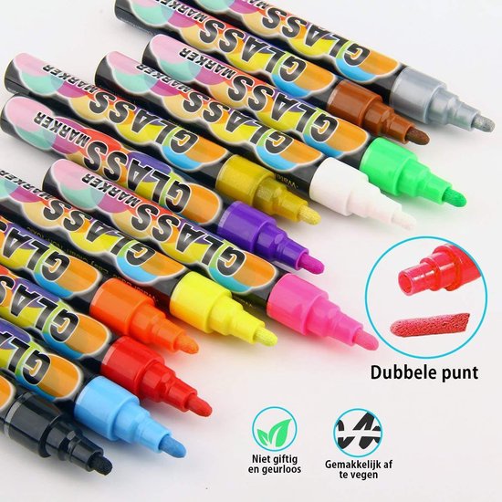 Mr. Pen - Witte krijtstiften, 4 stuks, dubbele punt, 8 labels, witte vloeibare krijtmarker, voor niet-poreuze oppervlakken, krijtmarkers, witte droogwismarkers, krijtstiften voor schoolbord Mr. Pen - Witte krijtstiften, 4 stuks, dubbele punt, 8 labels, witte vloeibare krijtmarker, voor niet-poreuze oppervlakken, krijtmarkers, witte droogwismarkers, krijtstiften voor schoolbord