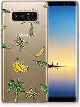 Samsung Galaxy Note 8 TPU Hoesje Design Banana Tree