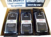 Van Bruggen Thee Koffiebonen - Single Origin - Brazilië / Ethiopië / Indonesië
