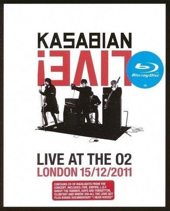 Cover van de film 'Kasabian - Velociraptor: Live At The O2'