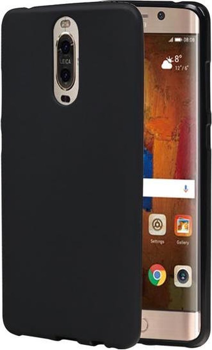 BestCases.nl Huawei Mate 9 Pro TPU back case hoesje Zwart