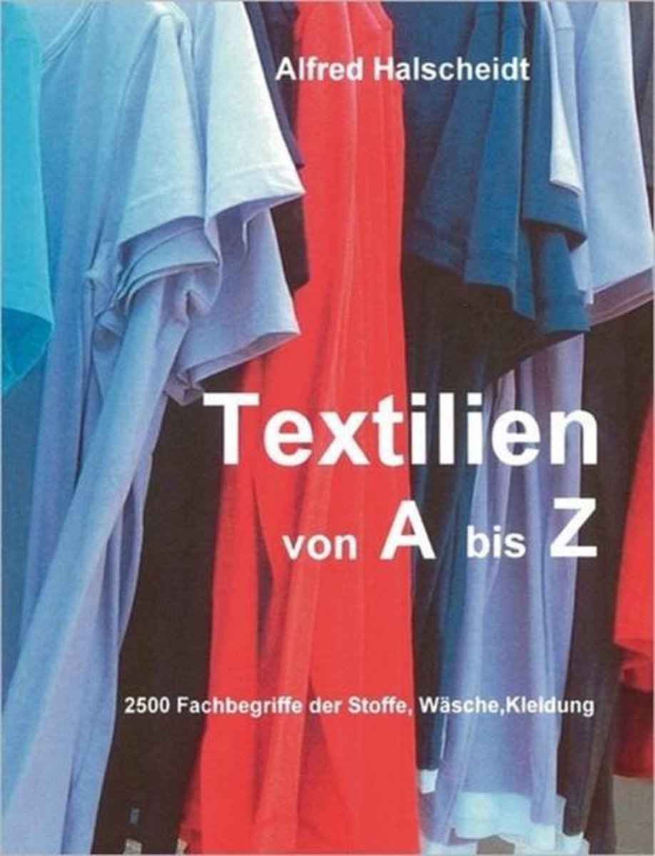 Bol Com Textilien Von A Z Alfred Halscheidt Boeken