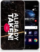 Case Cover pour Huawei P10 Coque Téléphone Already Taken Black