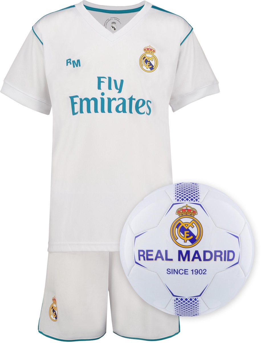 Real Madrid Ronaldo Thuis kit + Official Real Madrid bal No1 | bol.com