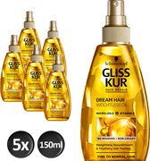 Gliss Kur Oil Nutritive Dream Hair Vederlichte Oil x6