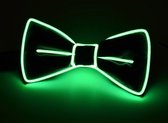 Vlinderstrik met groene LED verlichting