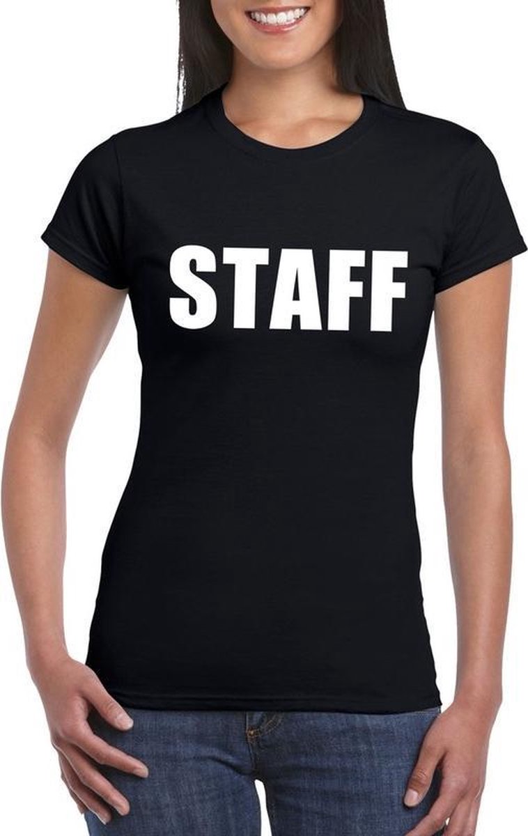 Stoer zwart shirt dames sale
