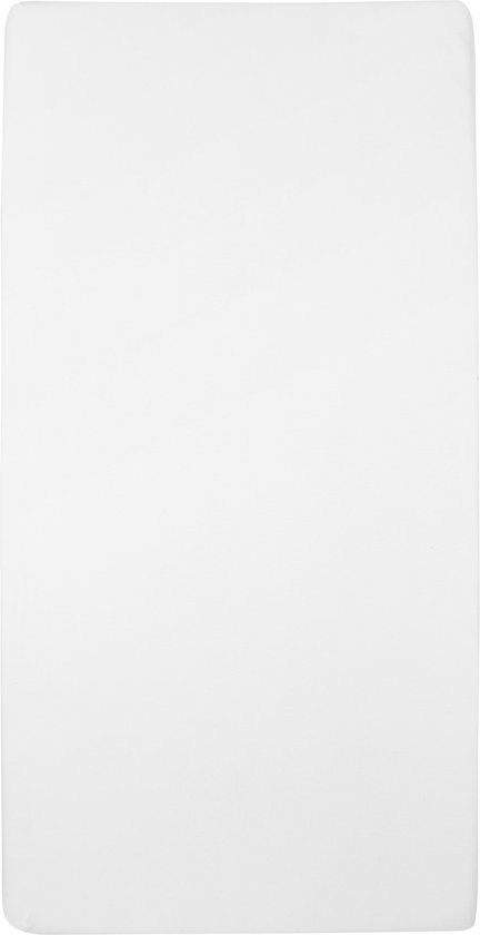 Meyco Baby Uni hoeslaken juniorbed - white - 70x140/150cm