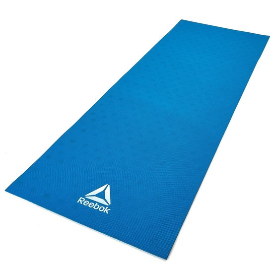 Yoga mat dubbelzijdig Reebok 4mm blauw/groen van Reebok — afbeelding 3