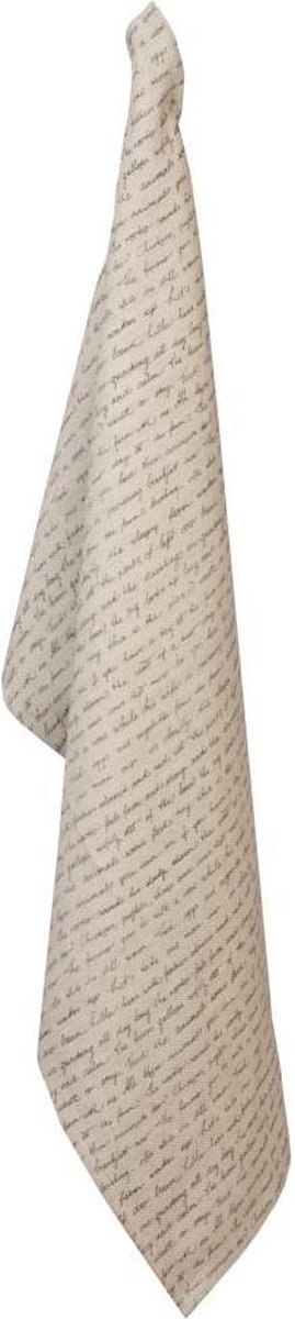 Clayre & Eef Katoenen Keukendoek 50 x 85 natuur beige - DAF42C