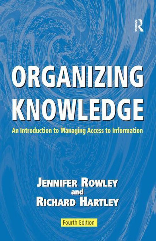 Organizing Knowledge - cover