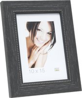 Deknudt Frames fotolijst S46KF2 - zwart - parelbiesje - foto 20x30 cm