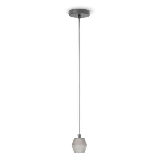 Smartwares IDE-60012 Hanglamp – Beton - Tolvormig – Ø 7,8 cm – Max. 152 cm  | bol.com