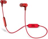 JBL E25BT Rood - Draadloze in-ear oordopjes