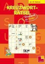 Kreuzworträtsel: Rätselspaß für Kinder (rot)