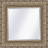 Barokke spiegel Prague Licht antiekgoud large 72mm           Buitenmaat 90x116cm