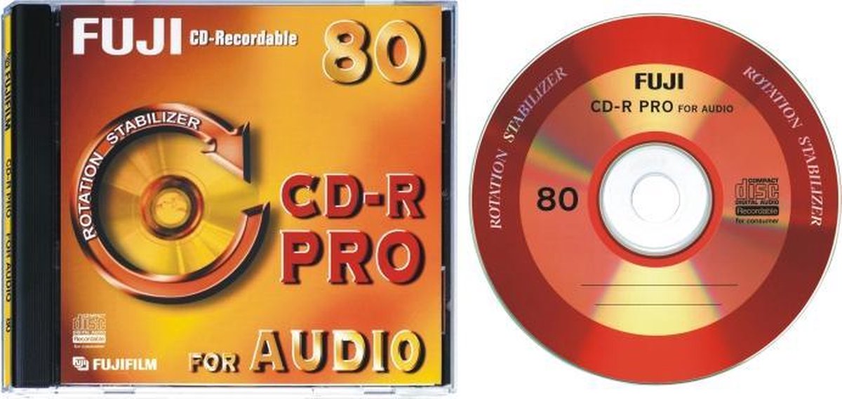 FUJIFILM 25301510 Mini CD-R Color