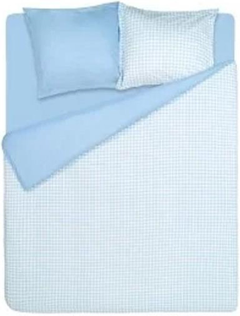 Cinderella Cannes Dekbedovertrek - Katoen - Lits-jumeaux - 240x200/220 cm - Blauw