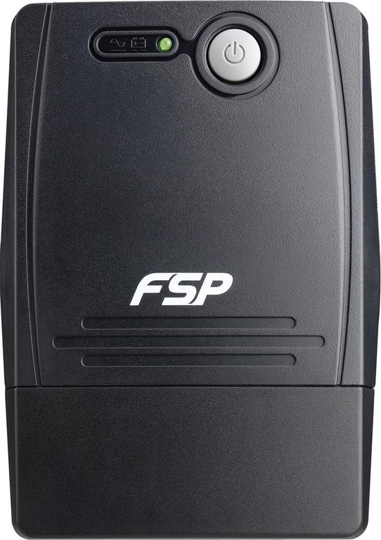 FSP/Fortron FP 800 800VA 2AC outlet(s) Toren Zwart UPS - FSP/Fortron