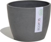 Ecopots Stockholm Sierpot Binnen Grijs 16cm