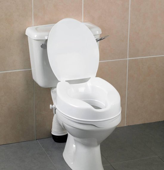 Élévateur de toilette Savanah avec couvercle 5 cm | bol.com