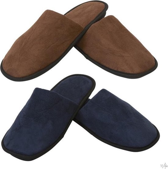 waar dan ook Orthodox Vaardig Instap Pantoffels aanbieding maat S kleur Blauw | bol.com