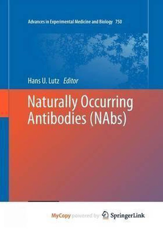 Naturally Occurring Antibodies (Nabs) 9781461434627 Boeken