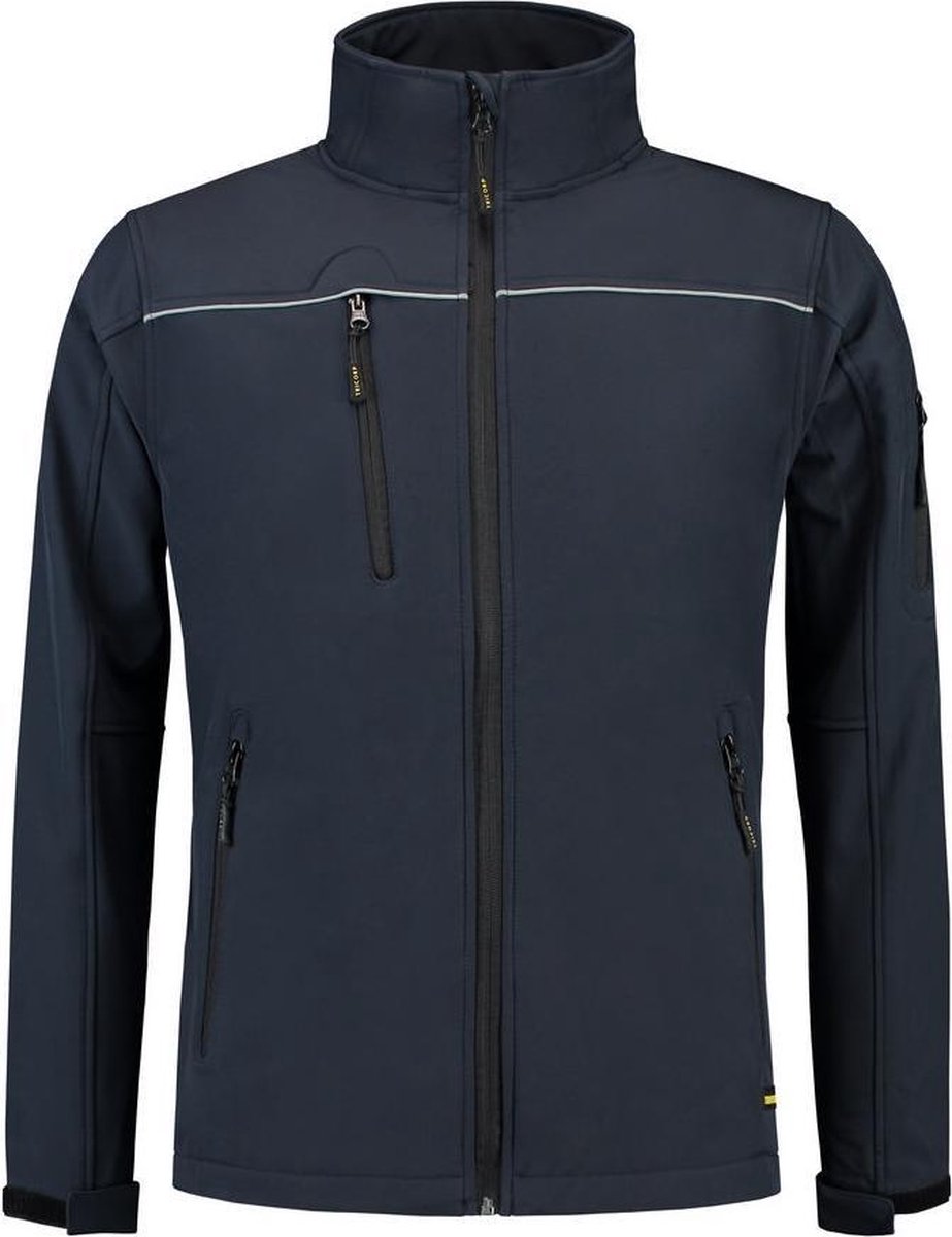 Tricorp Softshell Luxe Kids 402016 - Navy - Maat 152