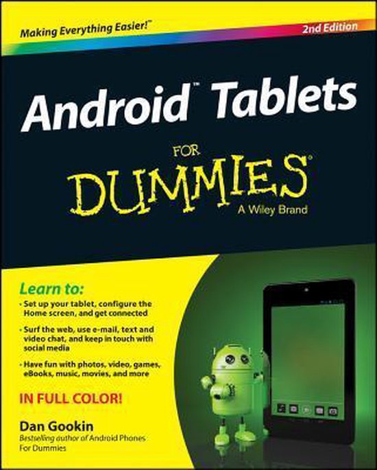 Android Tablets For Dummies - cover