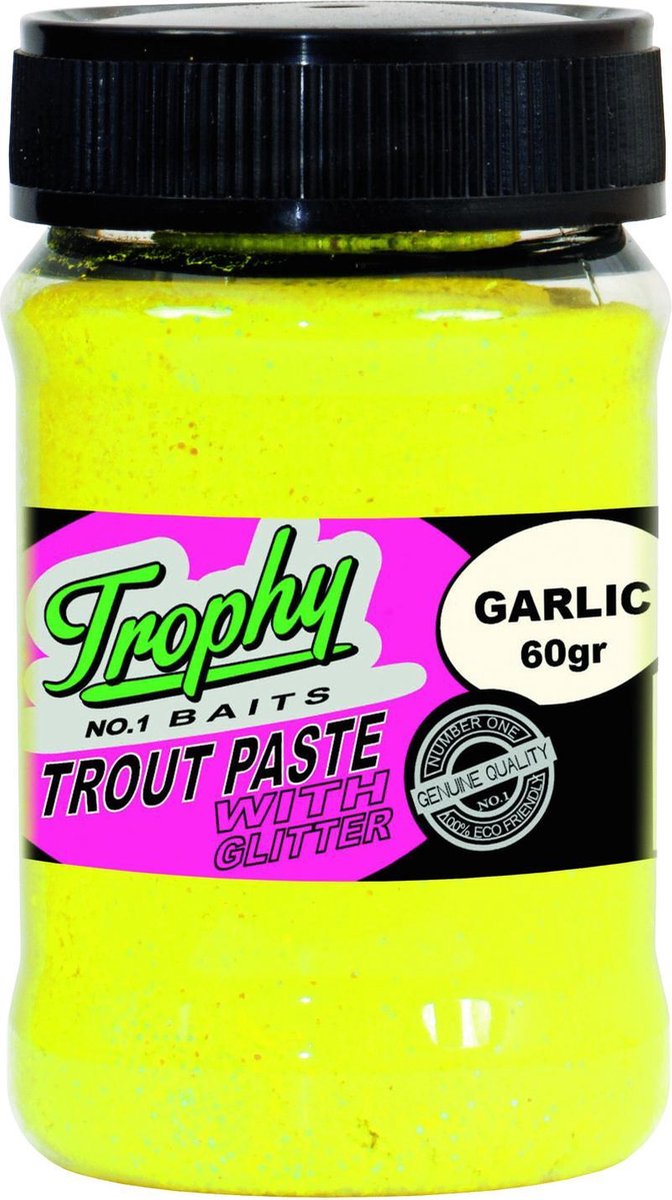 Albatros Forellenpasta Geel - Baits - Knoflook Forel