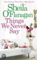 Things We Never Say