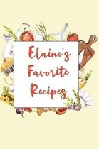 Elaine's Favorite Recipes