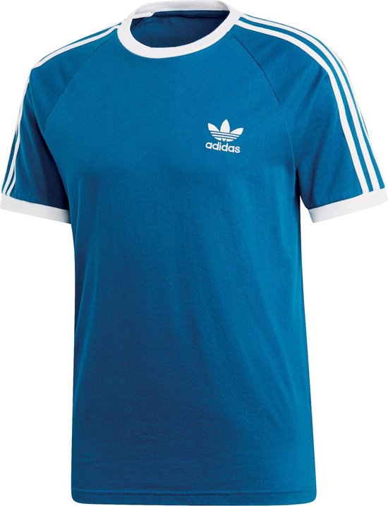 adidas Shirt - Maat S - Mannen - blauw/wit | bol.com