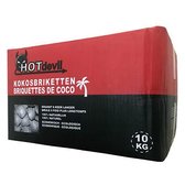 Quokware Indische Kokosbriketten, Kussen, doos 10 kg