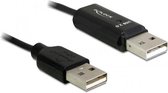 DeLOCK 82764 USB-kabel 1,1 m USB A Zwart
