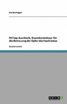 Philipp Auerbach, Staatskommissar fur die Betreuung der Opfer des Faschismus