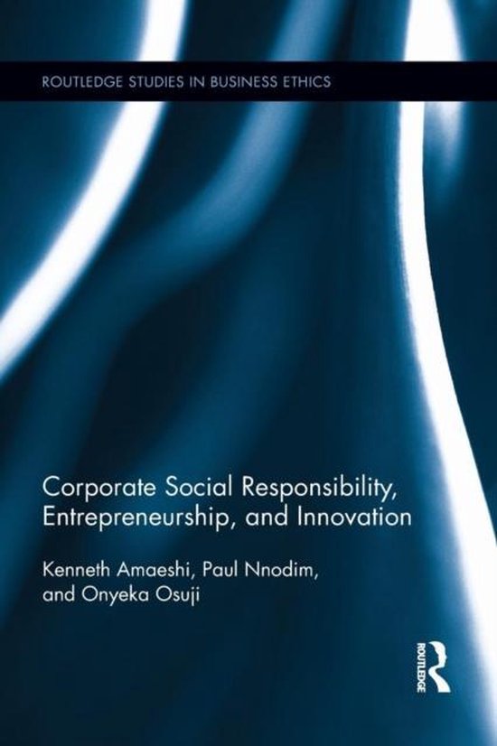 Corporate Social Responsibility, Entrepreneurship, and Innov ... - cover
