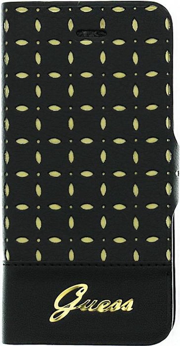 Guess Gianina Folio Book Case voor Apple iPhone 4/4S - Zwart
