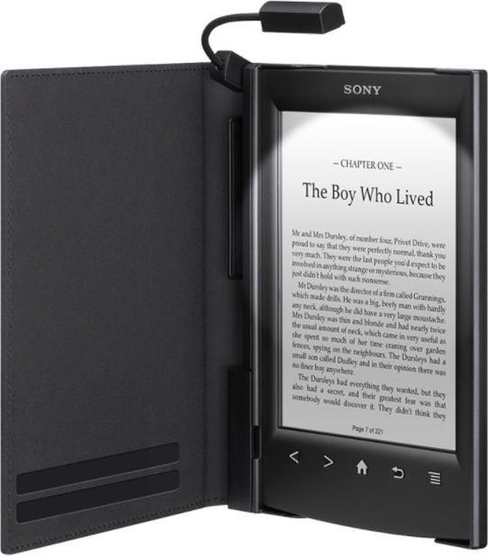 bol.com | Sony LED Cover met Leeslampje (PRSACL22B) t.b.v. Sony reader -  Zwart
