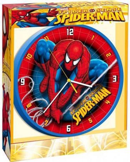 zeevruchten vrije tijd specificeren Spiderman klok Sense | bol.com
